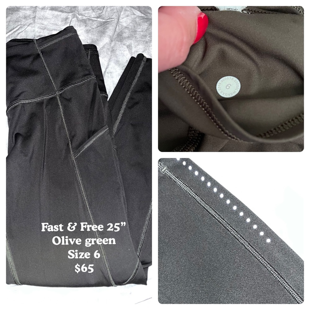 COPY - Lululemon Fast and Free leggings